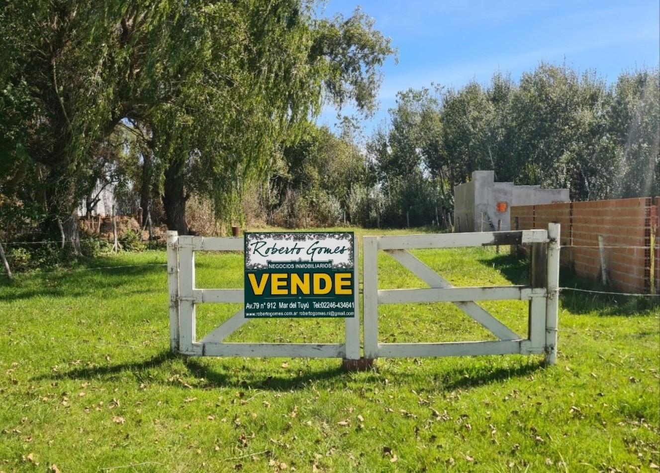¡Oportunidad en Mar del Tuyu! LOTE BALDIO a mts de acceso principal