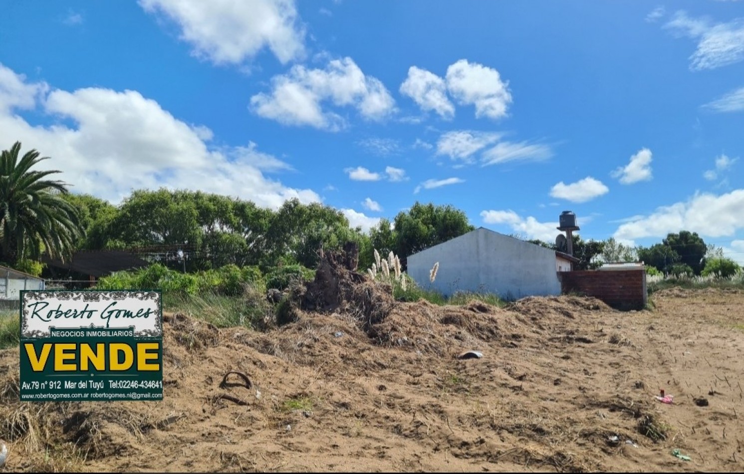 HERMOSO LOTE BALDIO A 100 MTS DE AV.79