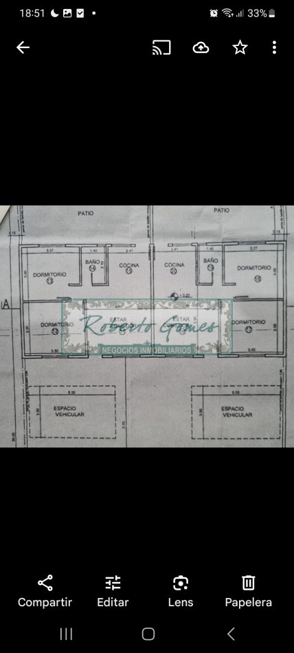 CHALET A 1 CUADRA DE AV.94 MAR DEL TUYU (pozo).