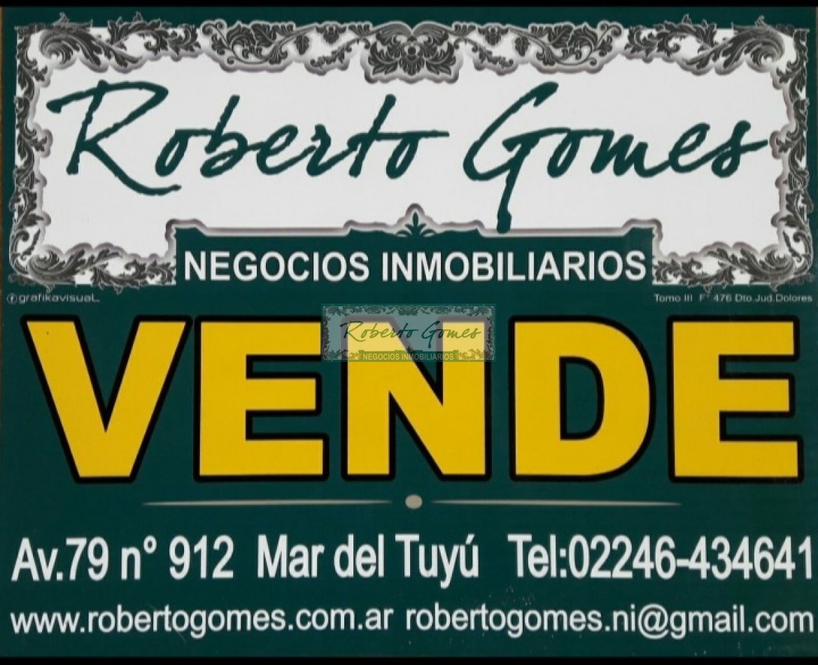 CHALET A 1 CUADRA DE AV.94 MAR DEL TUYU (pozo).