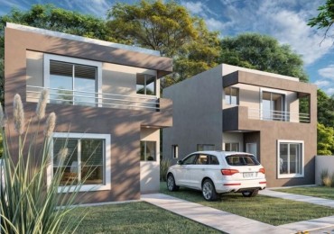 DUPLEX en construccion a 50 mts de la AV.79 de acceso a la Localidad
